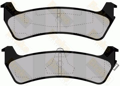 PA1151 Brake ENGINEERING Комплект тормозных колодок, дисковый тормоз