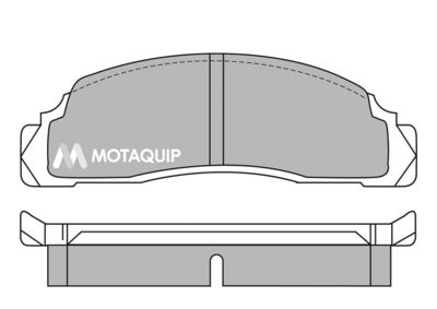 LVXL192 MOTAQUIP Комплект тормозных колодок, дисковый тормоз