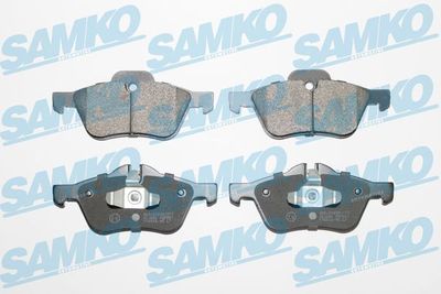 5SP851 SAMKO Комплект тормозных колодок, дисковый тормоз