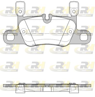 2171420 ROADHOUSE Комплект тормозных колодок, дисковый тормоз