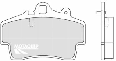 LVXL1226 MOTAQUIP Комплект тормозных колодок, дисковый тормоз