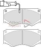 CBP11028 COMLINE Комплект тормозных колодок, дисковый тормоз