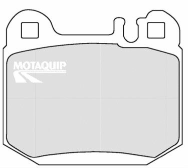 LVXL1214 MOTAQUIP Комплект тормозных колодок, дисковый тормоз