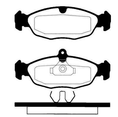 RA04270 RAICAM Комплект тормозных колодок, дисковый тормоз