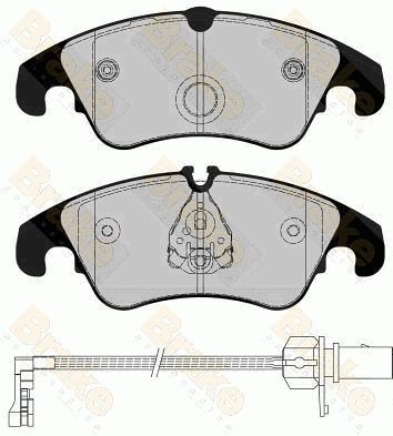 PA1794 Brake ENGINEERING Комплект тормозных колодок, дисковый тормоз