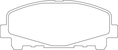 LVXL1631 MOTAQUIP Комплект тормозных колодок, дисковый тормоз