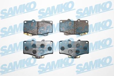 5SP509 SAMKO Комплект тормозных колодок, дисковый тормоз