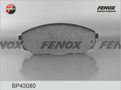 BP43080 FENOX Комплект тормозных колодок, дисковый тормоз