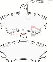 ADB11170 COMLINE Комплект тормозных колодок, дисковый тормоз