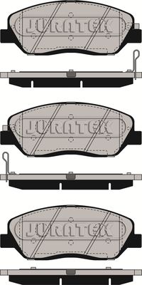 JCP178 JURATEK Комплект тормозных колодок, дисковый тормоз