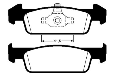 RA09941 RAICAM Комплект тормозных колодок, дисковый тормоз