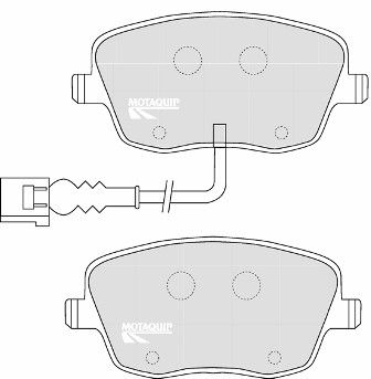 LVXL1099 MOTAQUIP Комплект тормозных колодок, дисковый тормоз