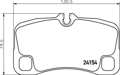 P65035 BREMBO Комплект тормозных колодок, дисковый тормоз