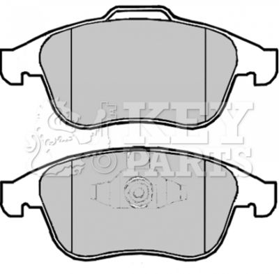 KBP2064 KEY PARTS Комплект тормозных колодок, дисковый тормоз