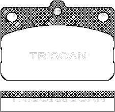 811013029 TRISCAN Комплект тормозных колодок, дисковый тормоз