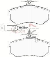 ADB1152 COMLINE Комплект тормозных колодок, дисковый тормоз