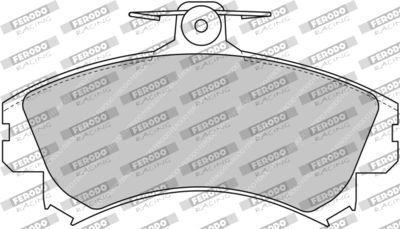 FCP1093H FERODO RACING Комплект тормозных колодок, дисковый тормоз