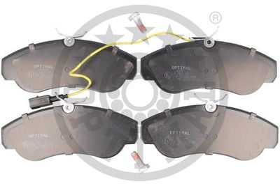 BP10489 OPTIMAL Комплект тормозных колодок, дисковый тормоз