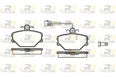 226402 ROADHOUSE Комплект тормозных колодок, дисковый тормоз