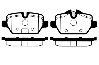 RA08540 RAICAM Комплект тормозных колодок, дисковый тормоз