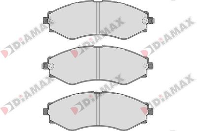 N09361 DIAMAX Комплект тормозных колодок, дисковый тормоз