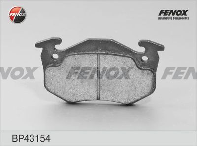 BP43154 FENOX Комплект тормозных колодок, дисковый тормоз