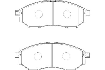 2135178 Omnicraft Комплект тормозных колодок, дисковый тормоз