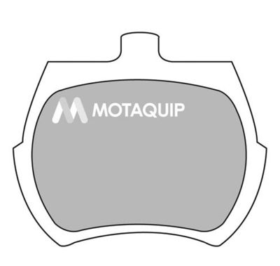 LVXL130 MOTAQUIP Комплект тормозных колодок, дисковый тормоз