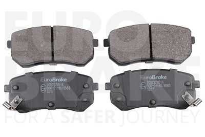 5502223514 EUROBRAKE Комплект тормозных колодок, дисковый тормоз