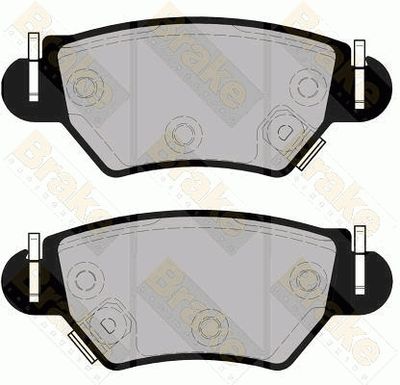 PA1539 Brake ENGINEERING Комплект тормозных колодок, дисковый тормоз