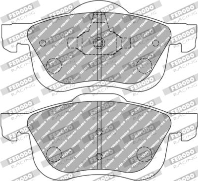 FCP1382H FERODO RACING Комплект тормозных колодок, дисковый тормоз