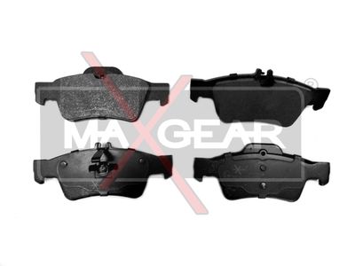 190593 MAXGEAR Комплект тормозных колодок, дисковый тормоз