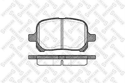 632000SX STELLOX Комплект тормозных колодок, дисковый тормоз