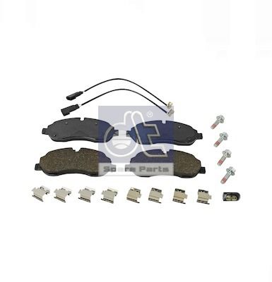 1393108 DT Spare Parts Комплект тормозных колодок, дисковый тормоз