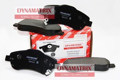 DBP4228 DYNAMATRIX Комплект тормозных колодок, дисковый тормоз