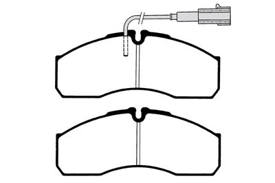 RA05302 RAICAM Комплект тормозных колодок, дисковый тормоз