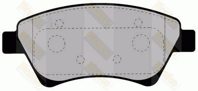 PA1392 Brake ENGINEERING Комплект тормозных колодок, дисковый тормоз