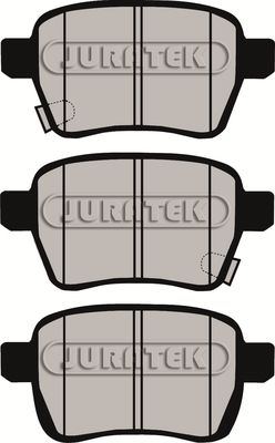 JCP8070 JURATEK Комплект тормозных колодок, дисковый тормоз