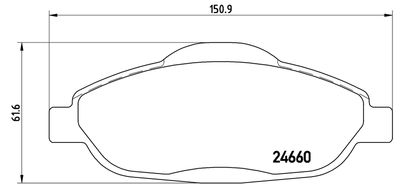 FK20260 KAISHIN Комплект тормозных колодок, дисковый тормоз