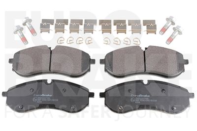 55022247160 EUROBRAKE Комплект тормозных колодок, дисковый тормоз