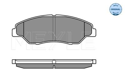 0252344215W MEYLE Комплект тормозных колодок, дисковый тормоз