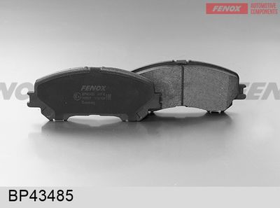 BP43485 FENOX Комплект тормозных колодок, дисковый тормоз