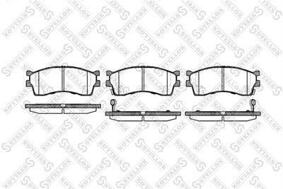 426032SX STELLOX Комплект тормозных колодок, дисковый тормоз