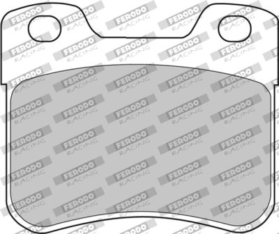 FCP535R FERODO RACING Комплект тормозных колодок, дисковый тормоз