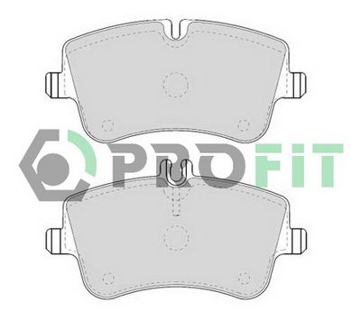 50001428C PROFIT Комплект тормозных колодок, дисковый тормоз