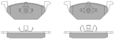 FBP1070 FREMAX Комплект тормозных колодок, дисковый тормоз