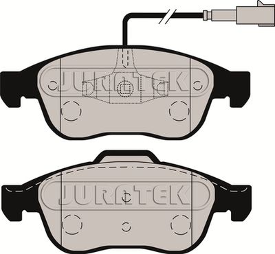 JCP097 JURATEK Комплект тормозных колодок, дисковый тормоз