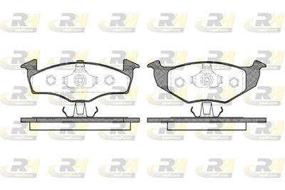 260920 ROADHOUSE Комплект тормозных колодок, дисковый тормоз