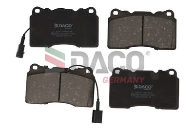 320113 DACO Germany Комплект тормозных колодок, дисковый тормоз