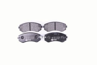 8DB355017201 HELLA PAGID Комплект тормозных колодок, дисковый тормоз